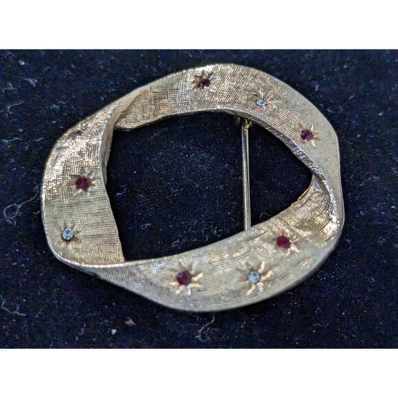 Vintage NYC Accessocraft Ribbon Brooch - Picture 7 of 10